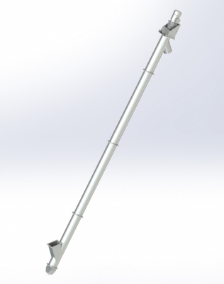 Schneckenförderer, Rohrförderschnecken