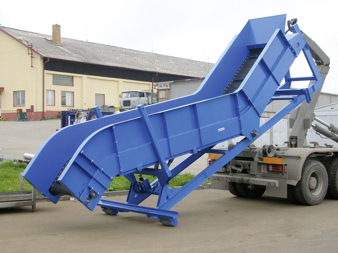 Mobile Kettengurtförderer