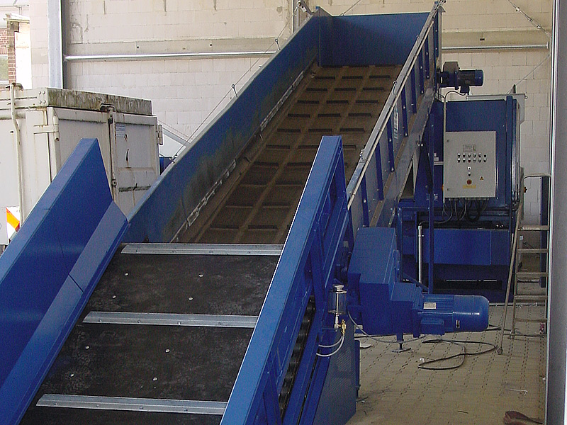 Stationäre Kettengurtförderer