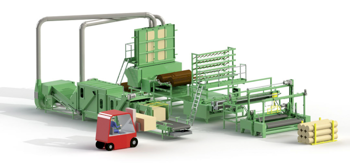 ah meyer Mattenmaschine grün 3D web